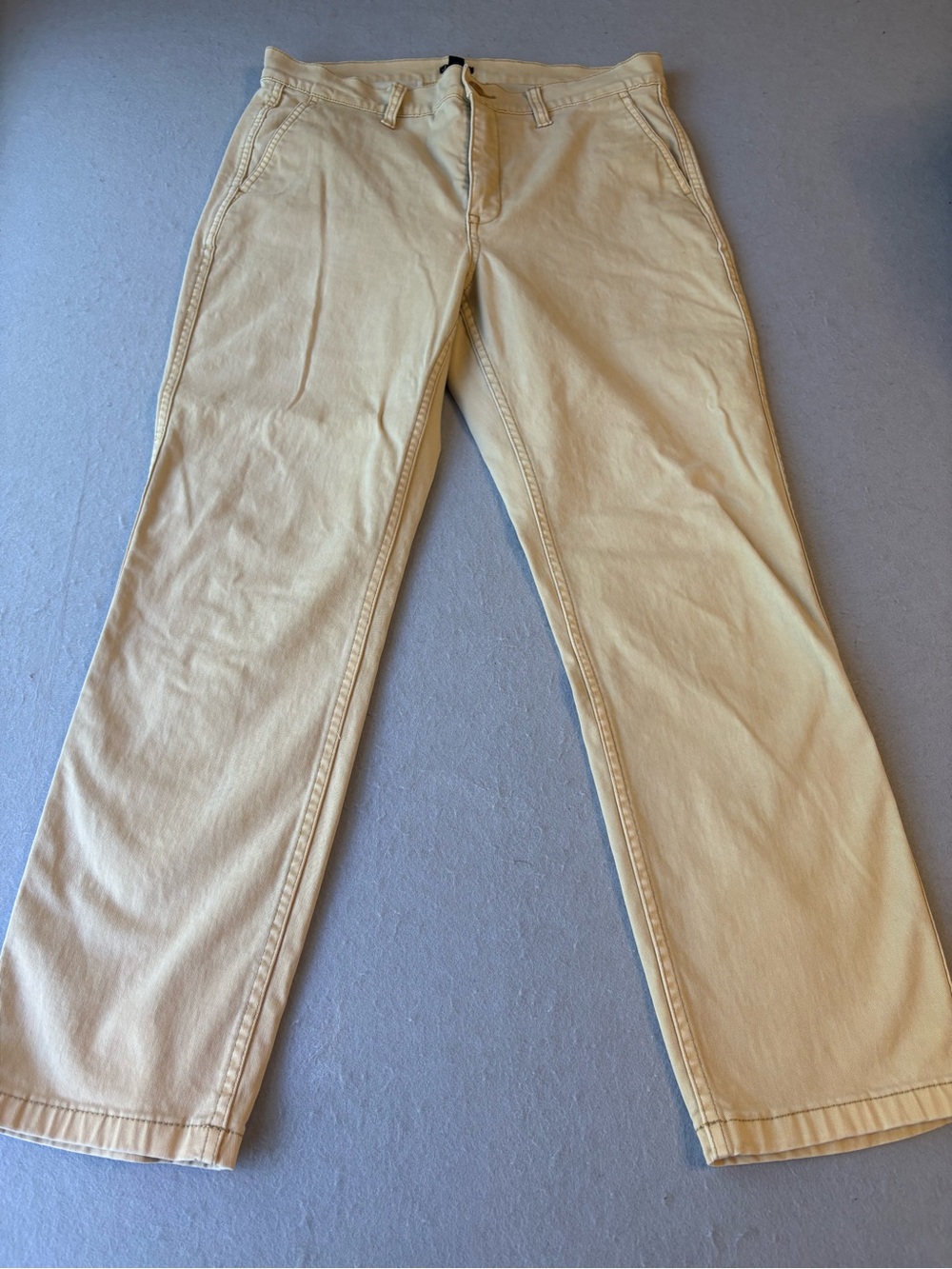 J. Crew Women’s Vintage Slim-Straight Stretch Chino Trousers in Khaki Sz 28